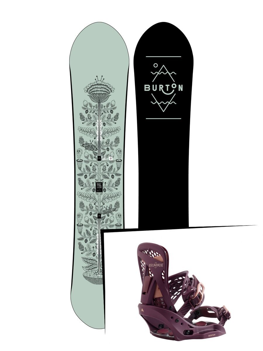 Set: Burton Day Trader 2019 +  Escapade EST (2218441S) - Bild 1