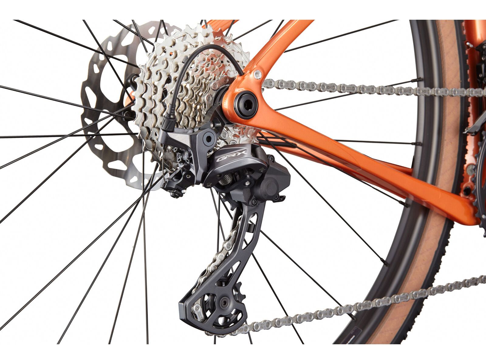 Cannondale Topstone Carbon 3 GRX 2x, orange slice - Bild 5