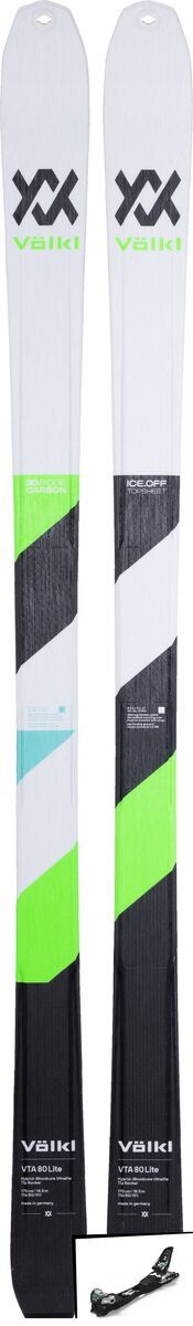 Set: Völkl VTA 80 Lite 2019 + Marker F10 Tour black/white - Bild 1
