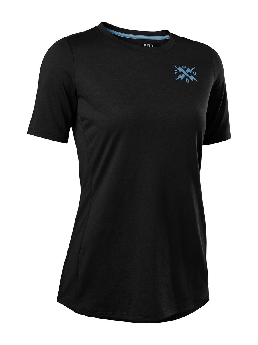 Fox Womens Ranger Drirelease SS Jersey Calibrated, black - Bild 1