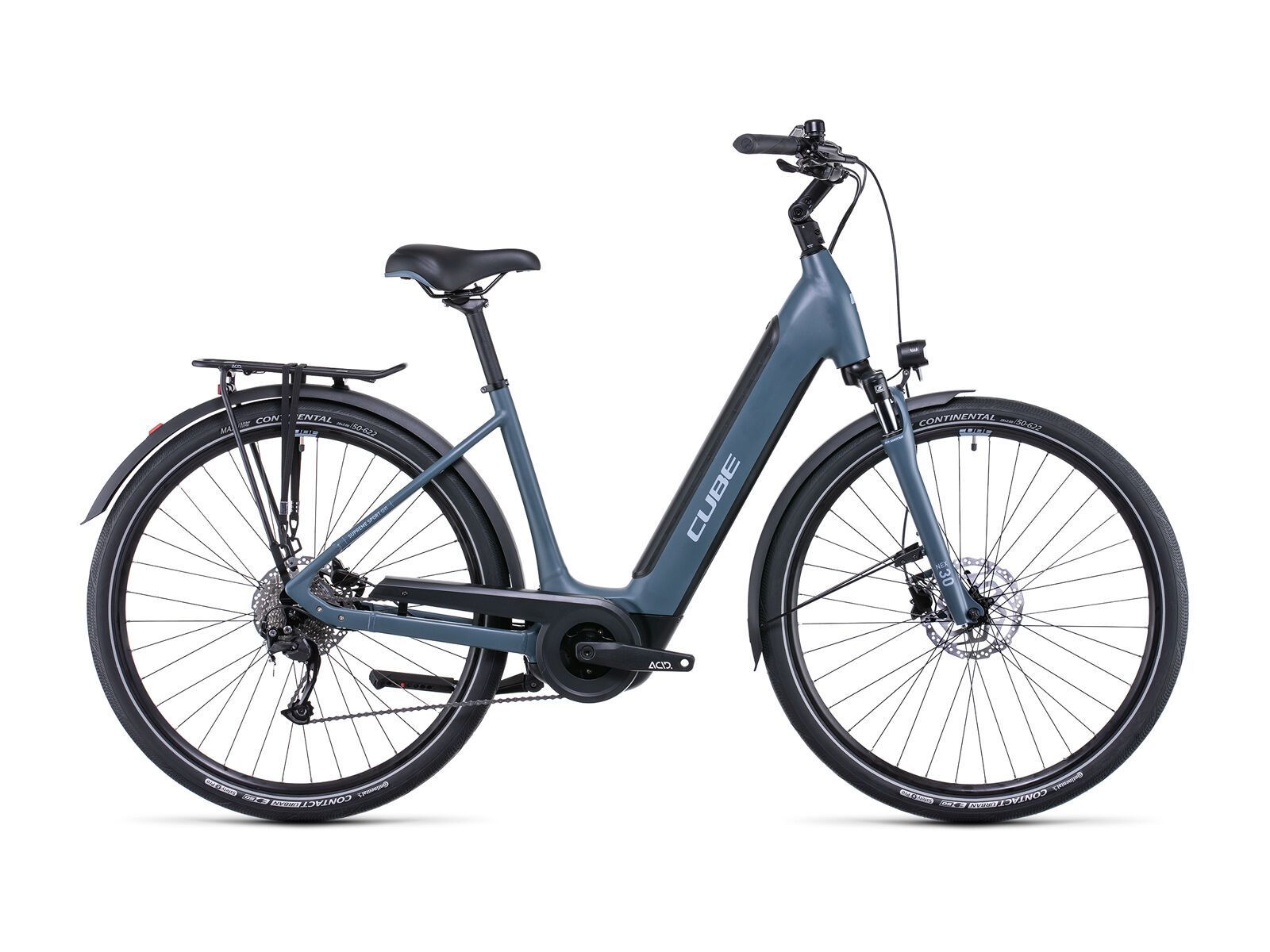 Cube Supreme Sport Hybrid One 400, greyblue´n´blue - Bild 1