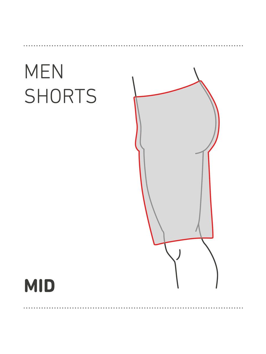 Ortovox Merino Shield Light Brenta Shorts M, blue lake - Bild 5