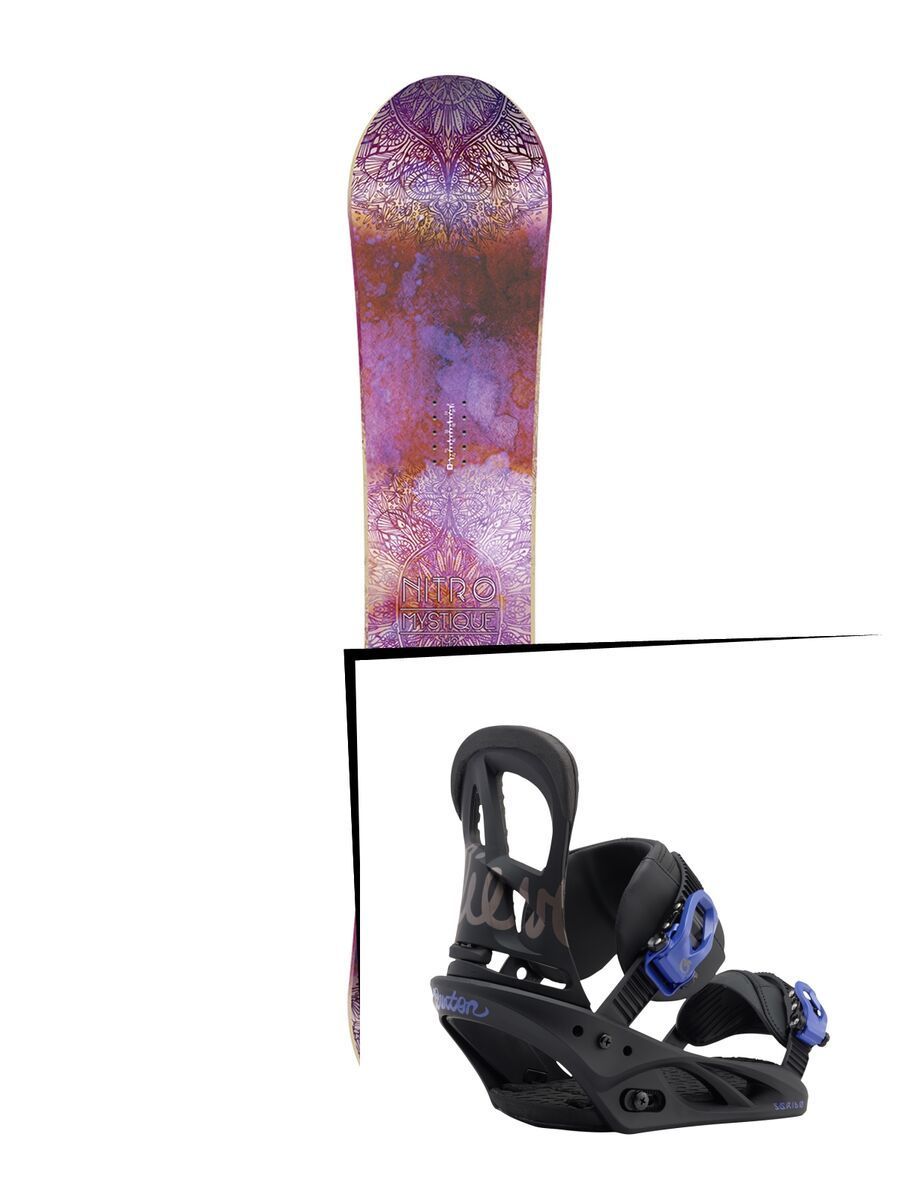 Set: Nitro Mystique 2017 + Burton Scribe (1712908S) - Bild 1