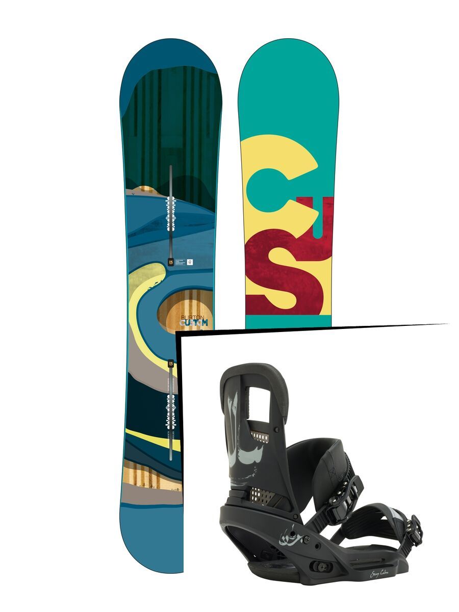 Burton Set: Custom Wide 2016 + Burton Stay Calm EST - Bild 1