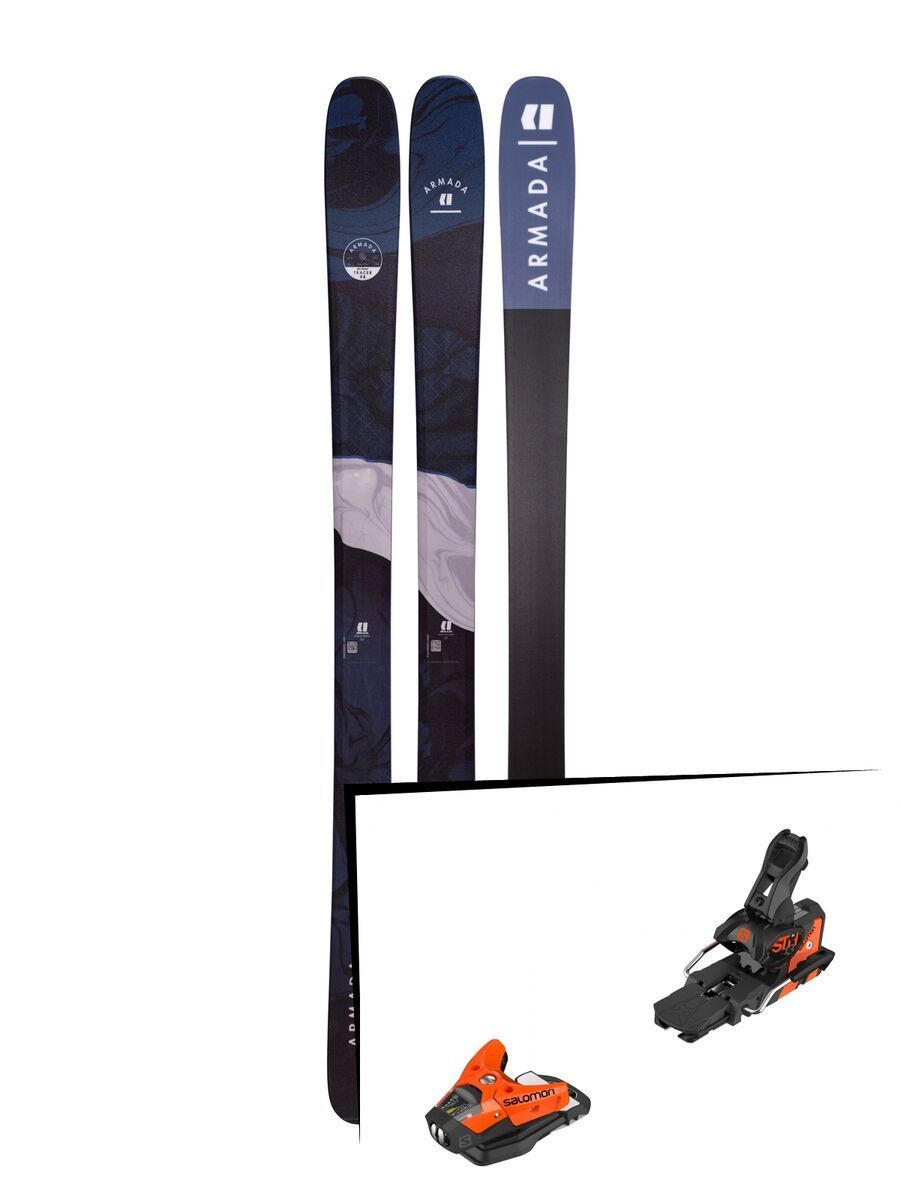 Set: Armada Tracer 98 2019 + Salomon STH2 WTR 13 orange/black - Bild 1