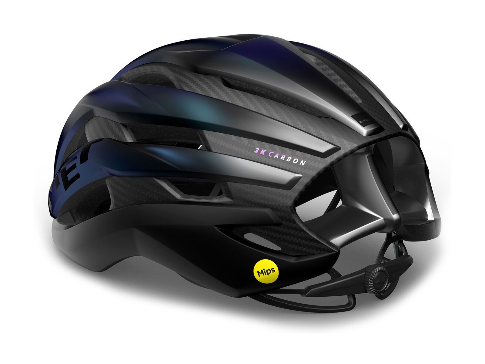 MET Trenta 3K Carbon MIPS, blue iridescent/matt - Bild 2