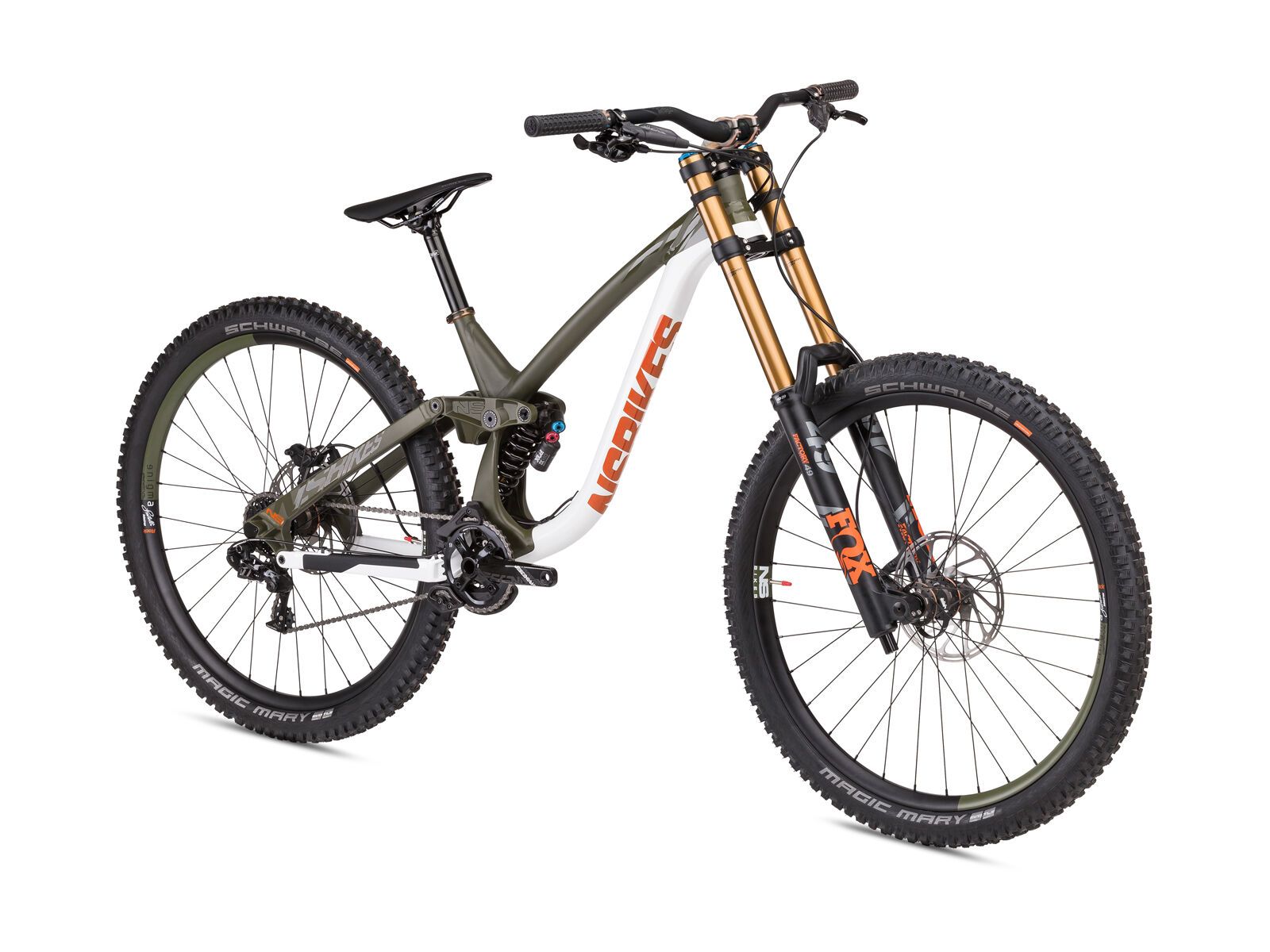 NS Bikes Fuzz 29, white/armygreen - Bild 3