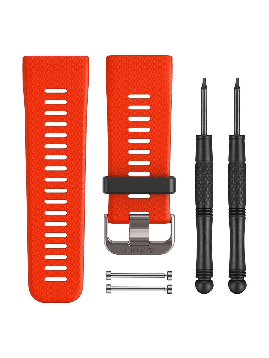 Garmin vivoactive HR Armband Silikon, rot - Bild 1