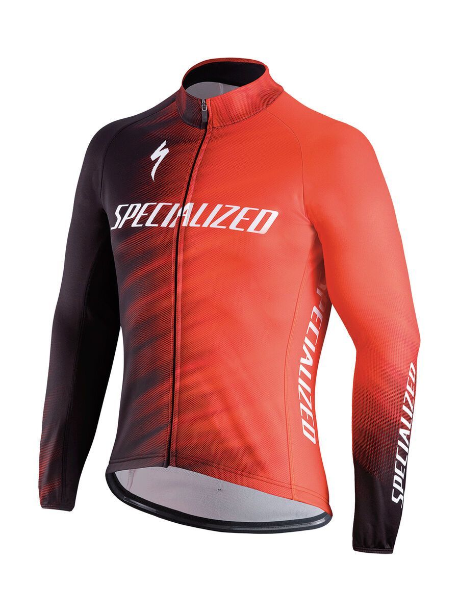 Specialized Therminal SL Team Expert Jersey LS, rocket red/black faze - Bild 1