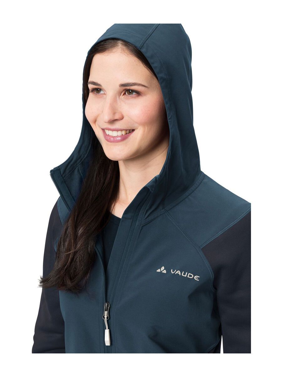 Vaude Women's Tremalzo Hooded Jacket, dark sea - Bild 4