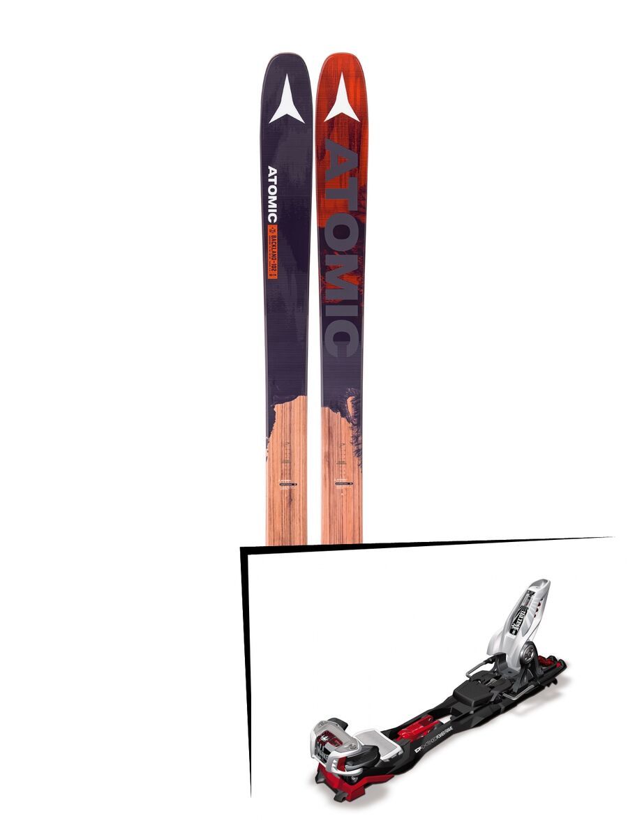 Set: Atomic Backland FR 102 2017 + Marker Baron EPF 13 (499351S) - Bild 1