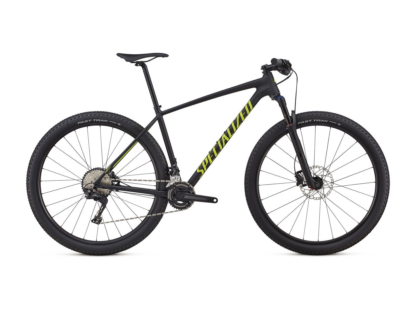 Specialized Chisel Expert 2x, satin gloss black/hyper green - Bild 1