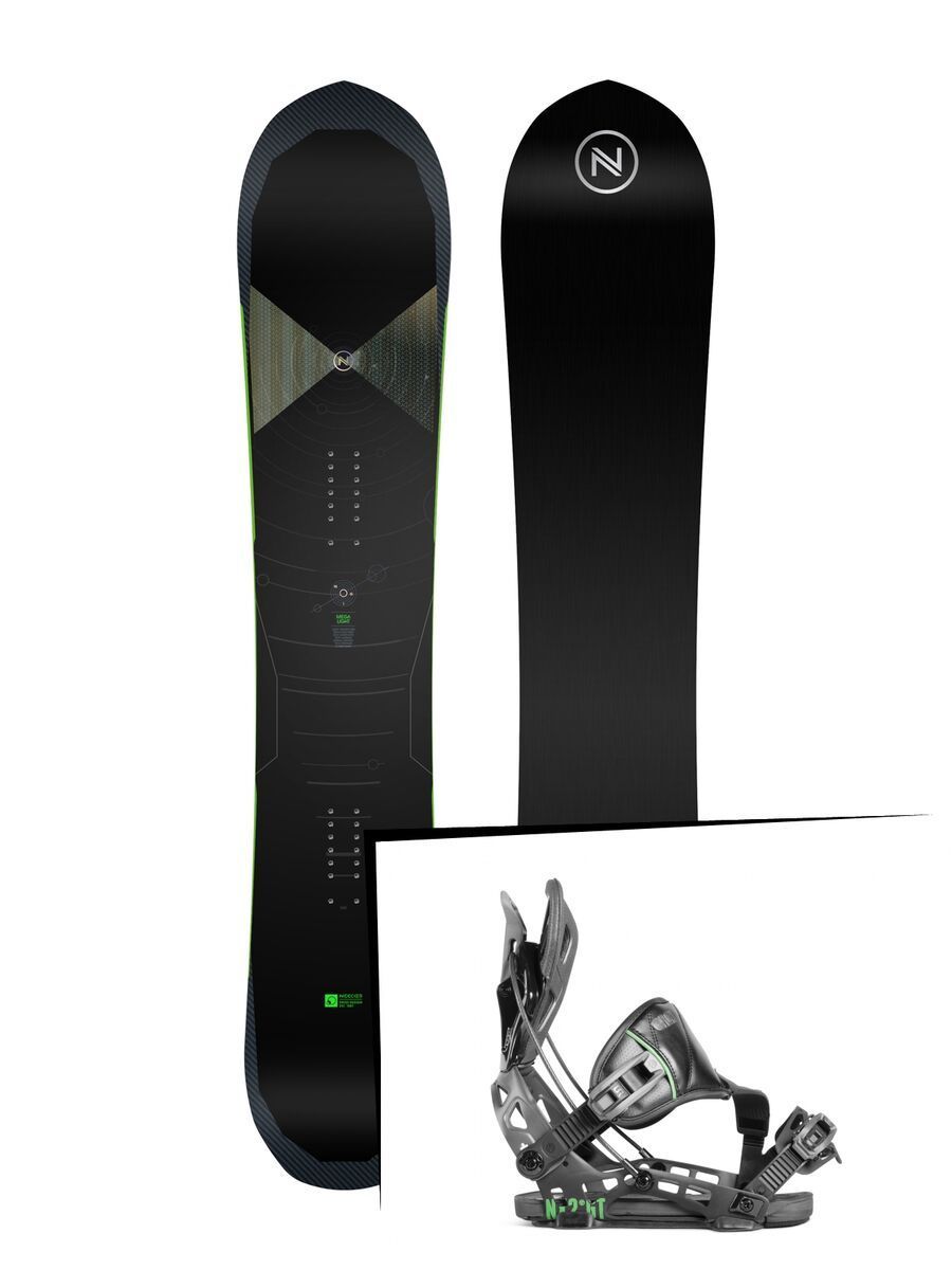 Set: Nidecker Megalight 2019 + Flow NX2-GT (2226503S) - Bild 1