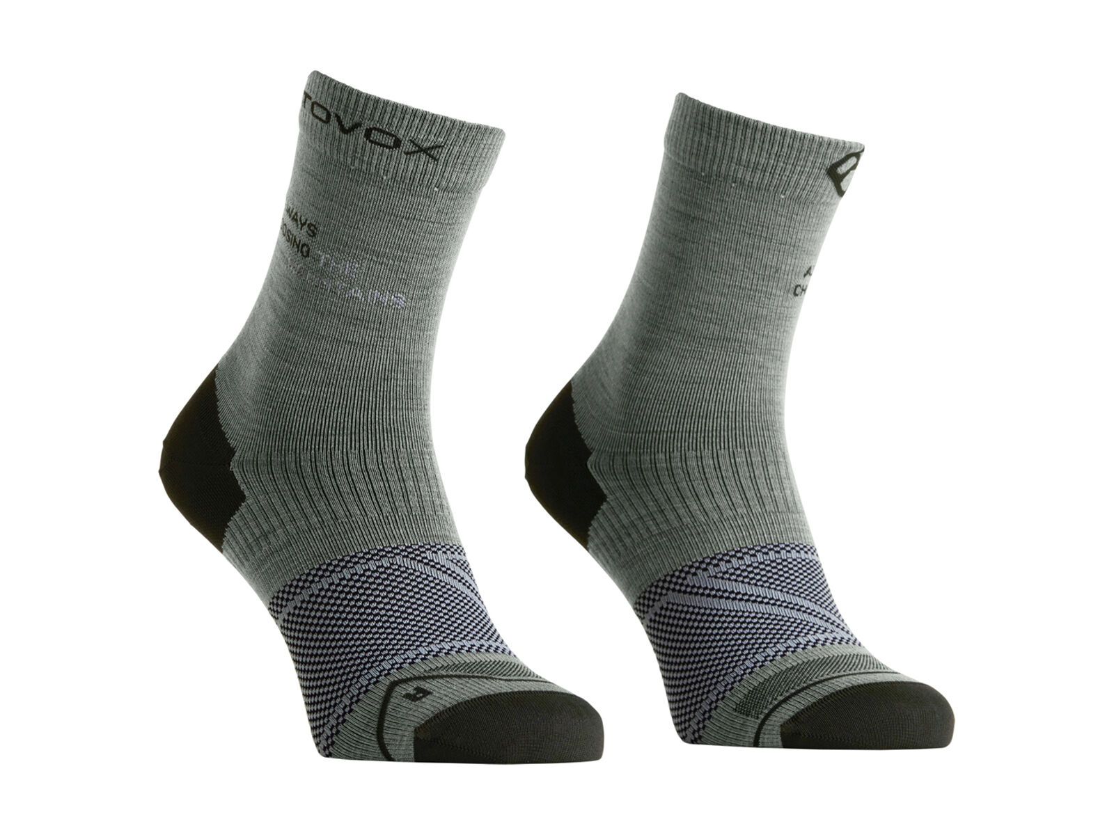 Ortovox Alpine Light Comp Mid Socks M, green sage - Bild 1