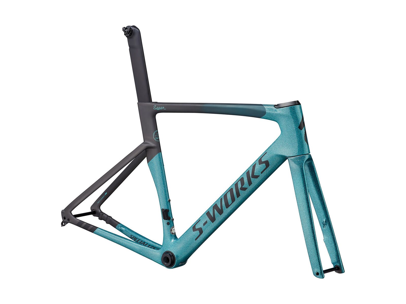 Specialized S-Works Venge Disc Frameset Sagan Collection, dark teal/charcoal - Bild 1