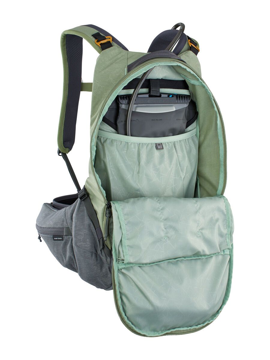 Evoc Trail Pro 16 - S/M, light olive/carbon grey - Bild 4