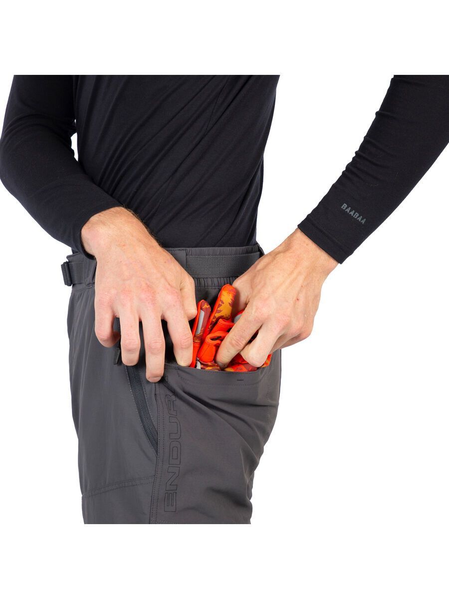Endura Hummvee Zip-off Hose, grau - Bild 8