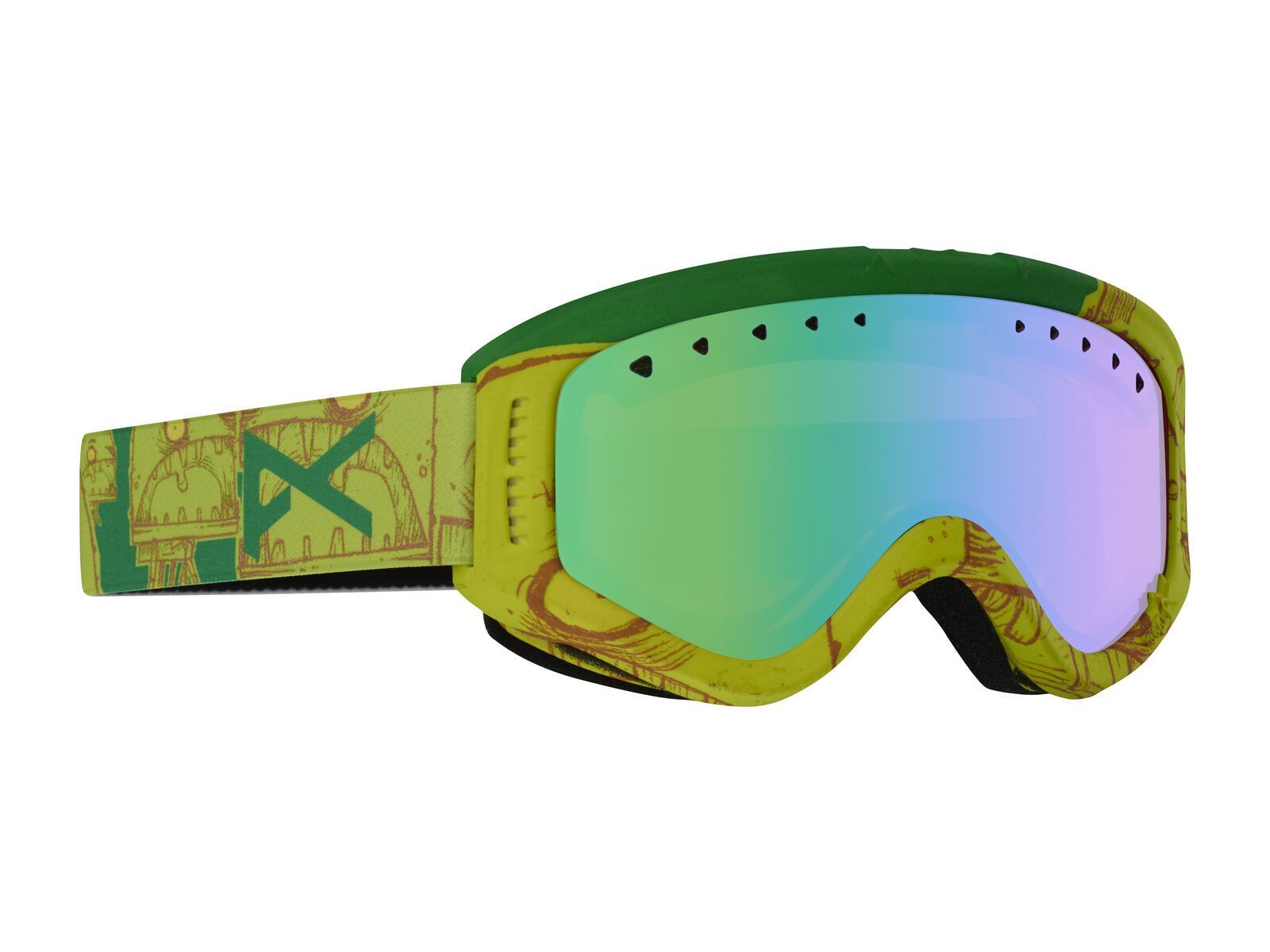 Anon Tracker, bark/green amber - Bild 1