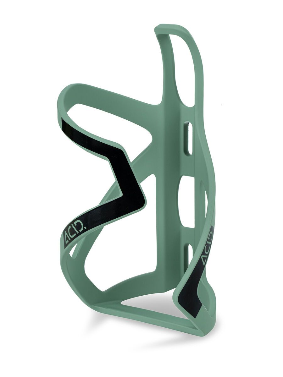 Cube Acid Flaschenhalter HPP Sidecage, matt green´n´glossy black - Bild 1