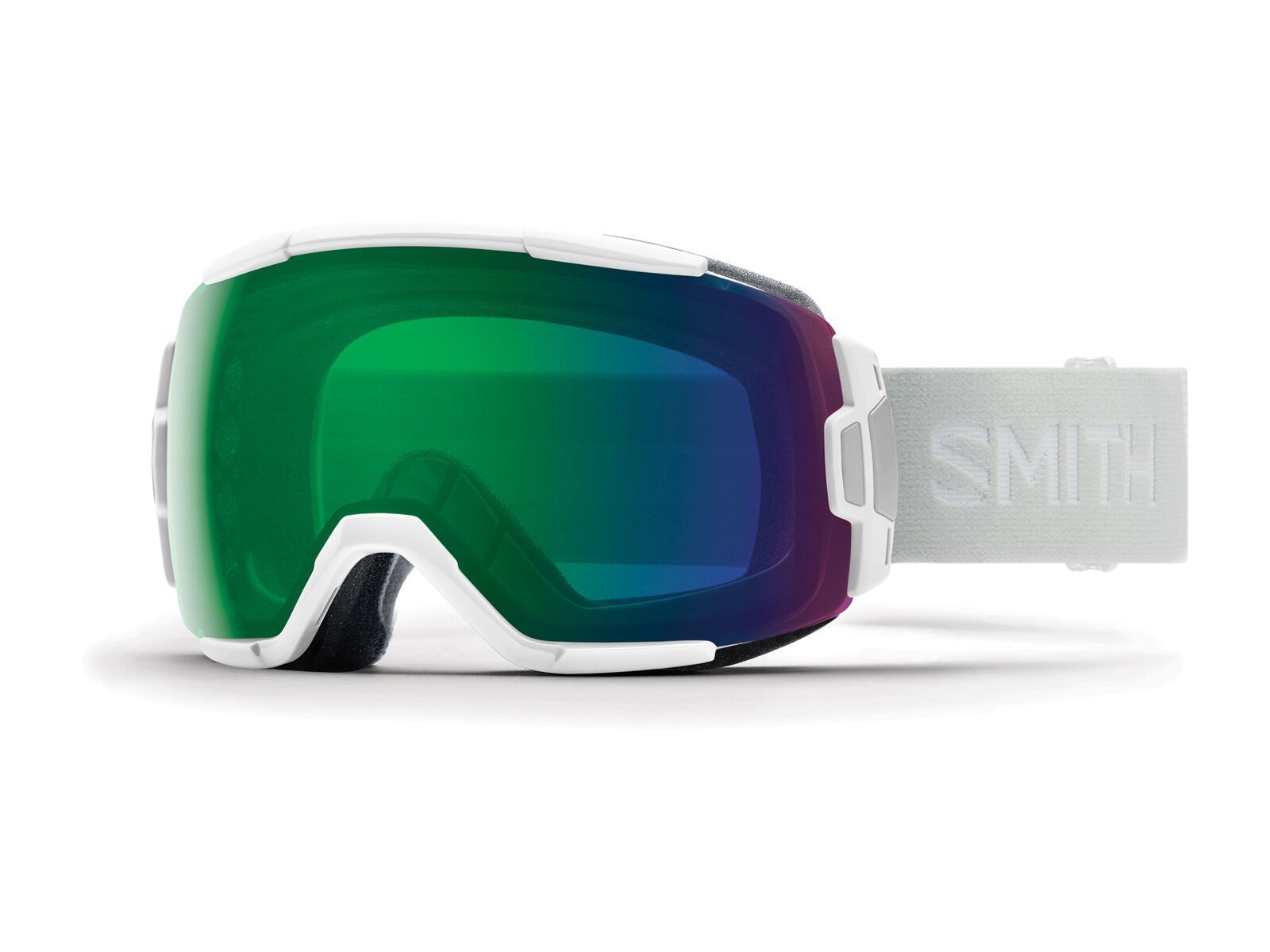 Smith Vice, white vapor/Lens: chromapop everyday green mirror - Bild 1