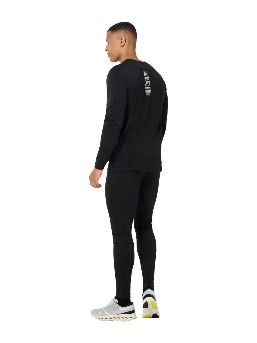 super.natural Alarm Running LS Herren, jet black/jet black - Bild 4
