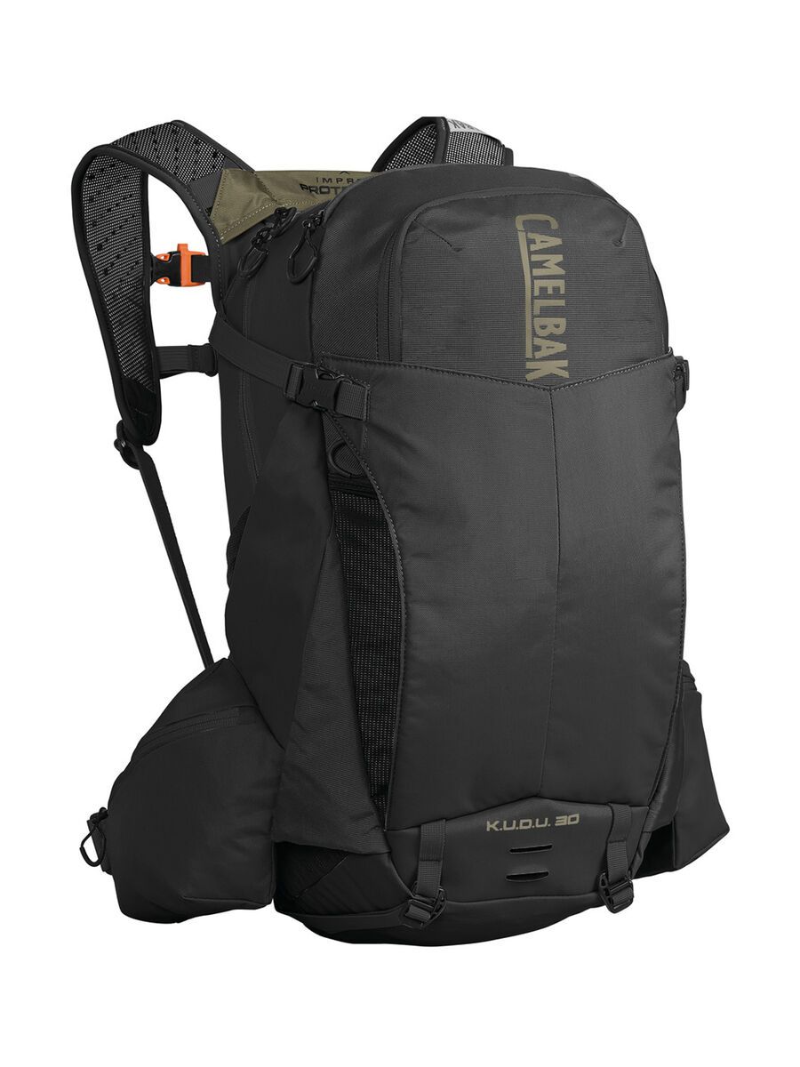 Camelbak K.U.D.U. TransAlp Protector 30 - S/M, black / burnt olive - Bild 1