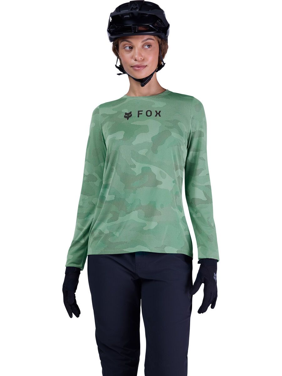 Fox Womens Ranger TruDri Long Sleeve Jersey, pine - Bild 3