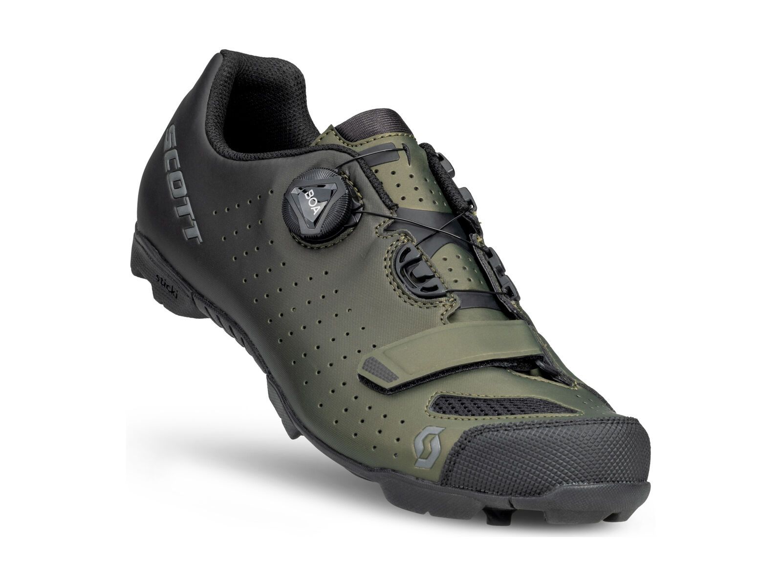 Scott MTB Comp BOA Shoe, black fade/metallic brown - Bild 1