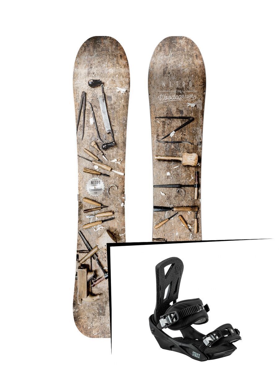 Set: Nitro Woodcarver 2019 + Nitro Staxx pepper - Bild 1
