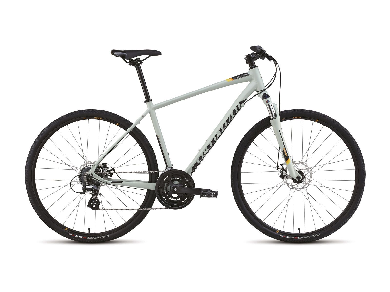 Specialized Crosstrail Disc, Satin Spruce/Black/Orange - Bild 1