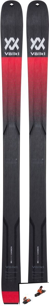 Set: Völkl V-Werks Mantra 2019 + Salomon Warden 11 orange/black - Bild 1