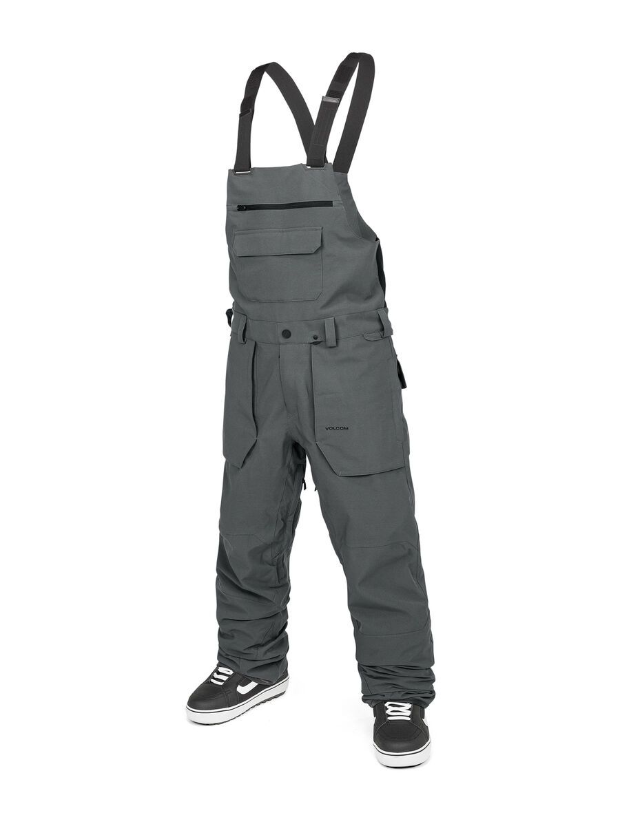 Volcom Roan Bib Overall, charcoal - Bild 1