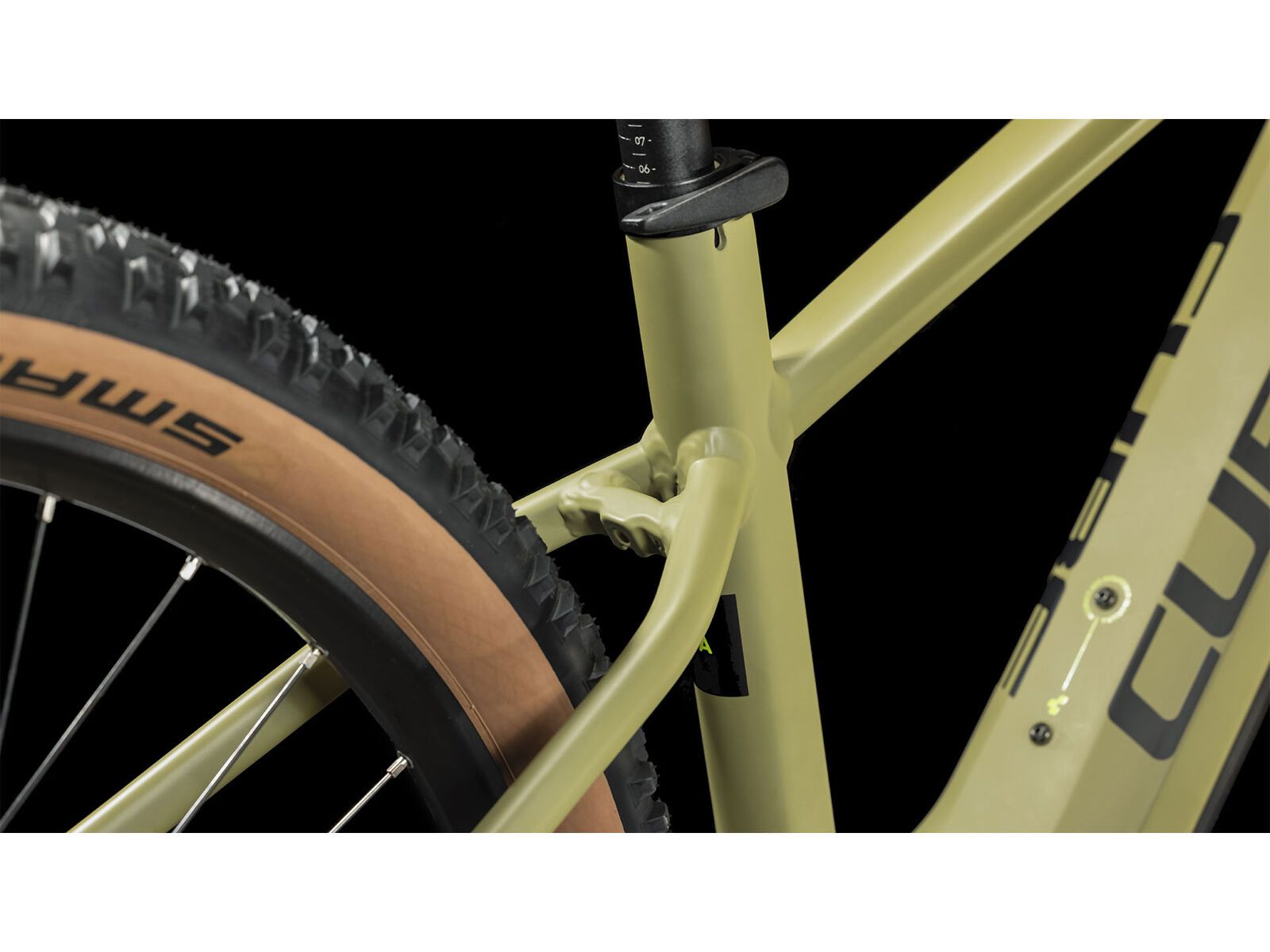Cube Reaction Hybrid Race 750 27.5, olive´n´green - Bild 8