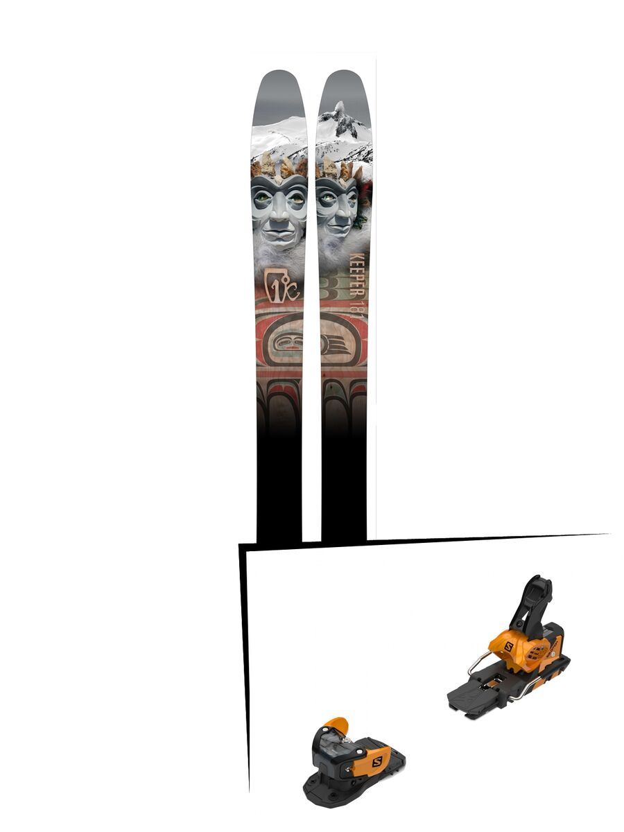 Set: Icelantic Keeper 2016 + Salomon Warden MNC 13 (2212346) - Bild 1