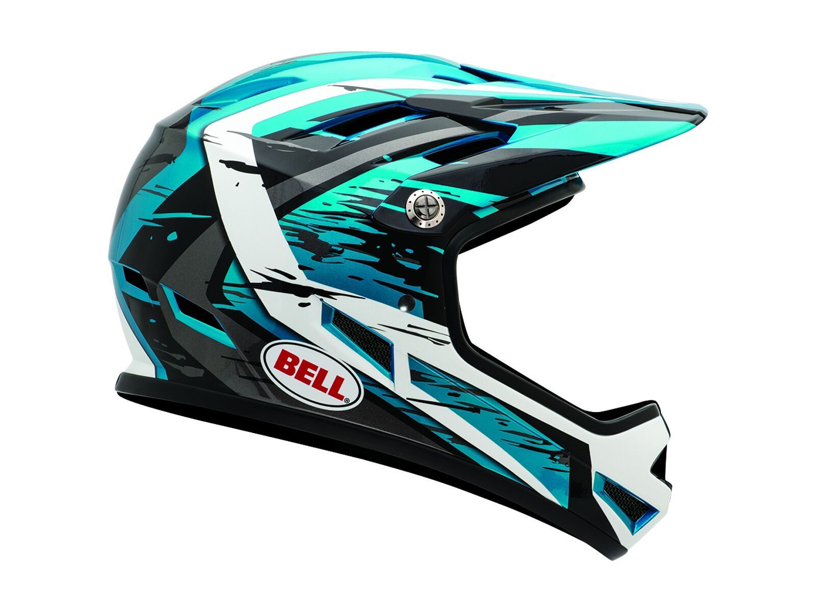 Bell Sanction, blue/black/white splatter - Bild 1