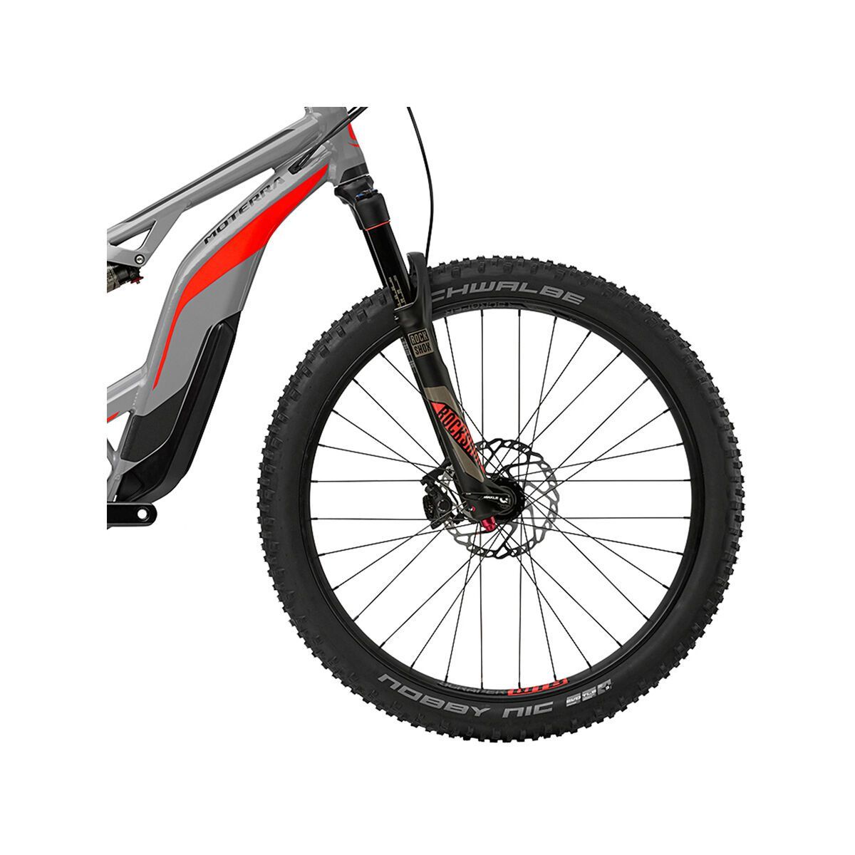 Cannondale Moterra 2, stealth grey w/ hazard orange and anthracite grey, gloss - GRY - Bild 2