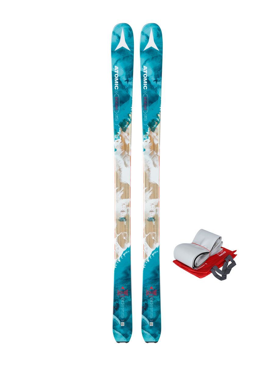 Atomic Backland 78 W + Skin, turquoise/white - Bild 1