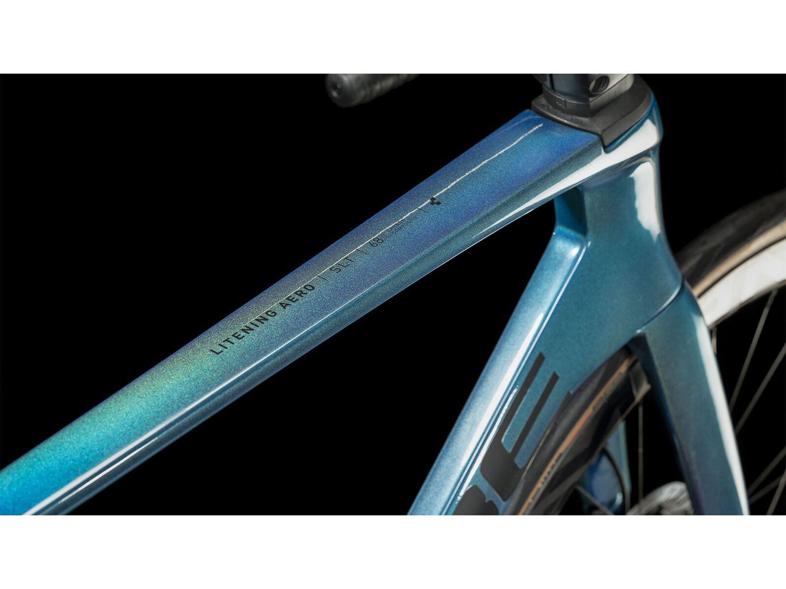 Cube Litening Aero C:68X SLT, prizmblue´n´black - Bild 3