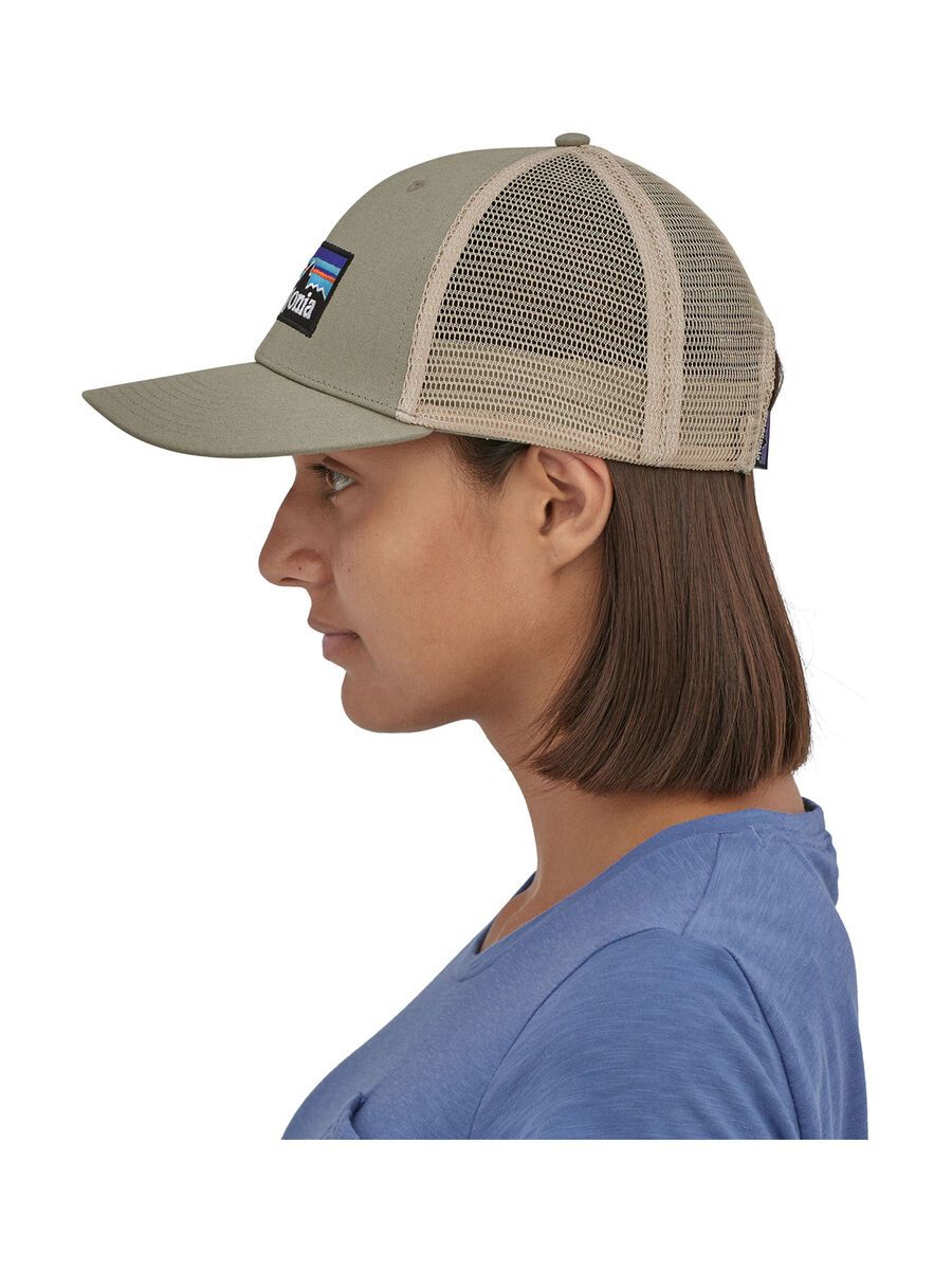 Patagonia P-6 Logo LoPro Trucker Hat, garden green - Bild 4