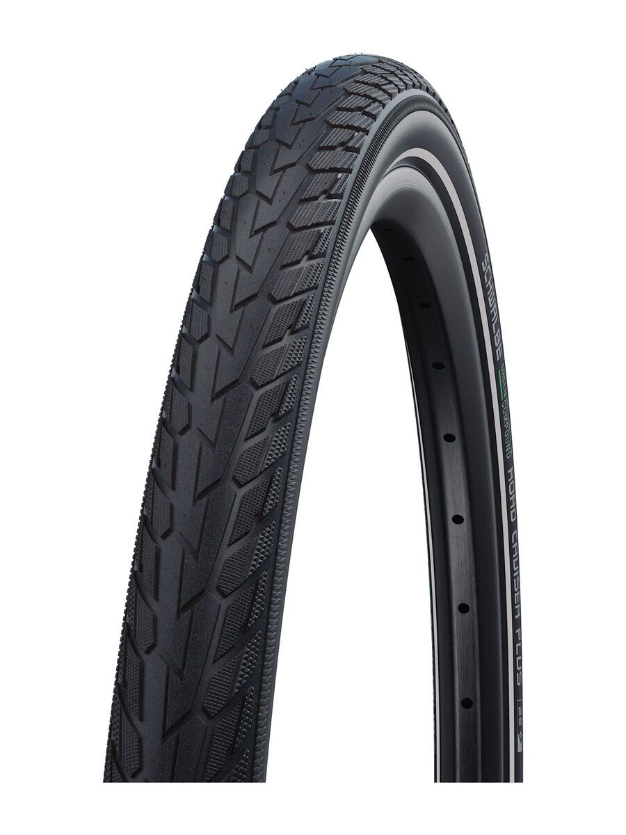 Schwalbe Road Cruiser Plus Active Green PunctureGuard - 26 Zoll, black-reflex - Bild 1