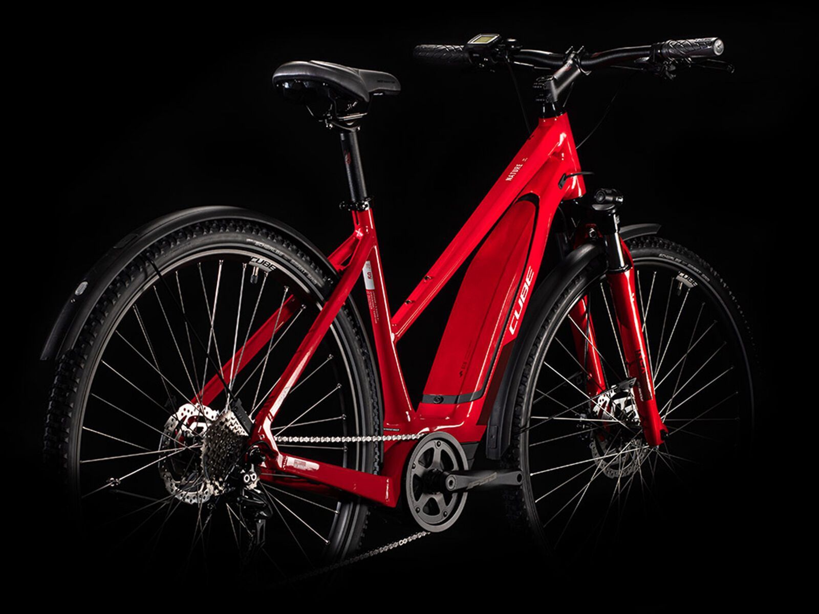 Cube Nature Hybrid ONE Allroad 500 Trapeze, red´n´red - Bild 2