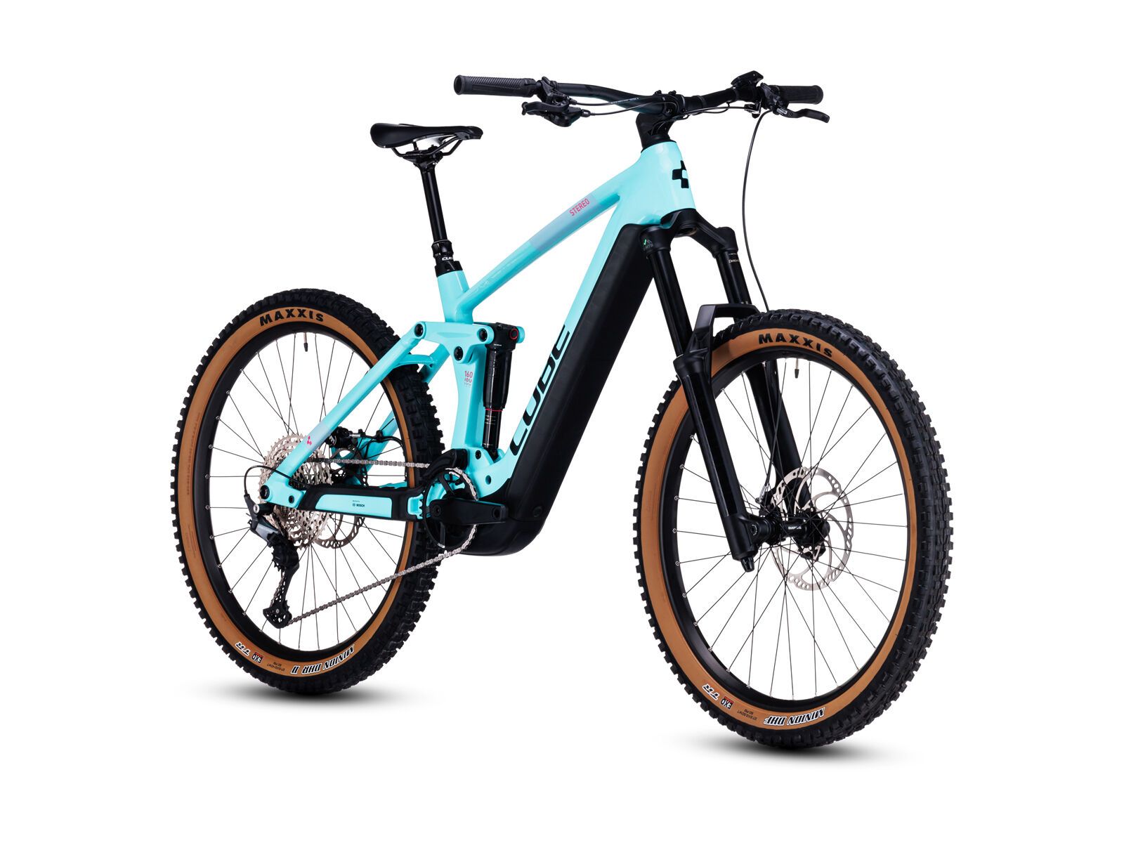Cube Stereo Hybrid 160 HPC Race 750 27.5, iceblue´n´black - Bild 2
