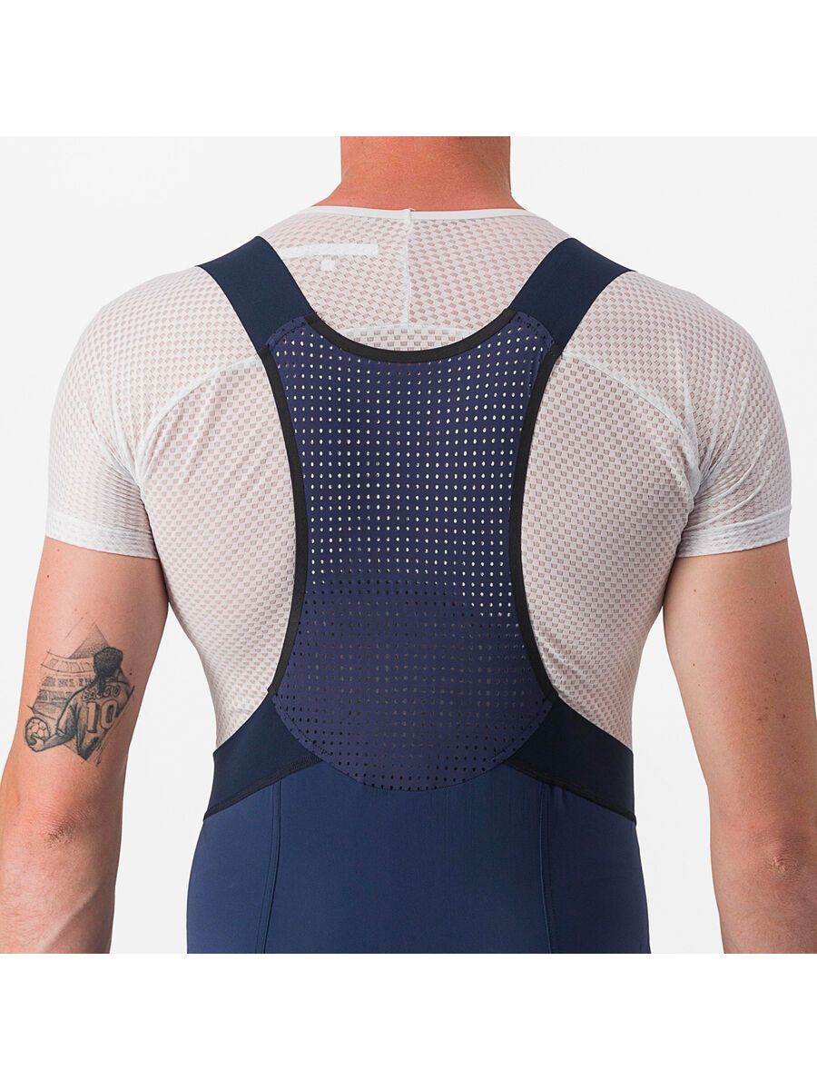 Castelli Premio Black Bibshort LTD Edition, belgian blue/metallic silver - Bild 4