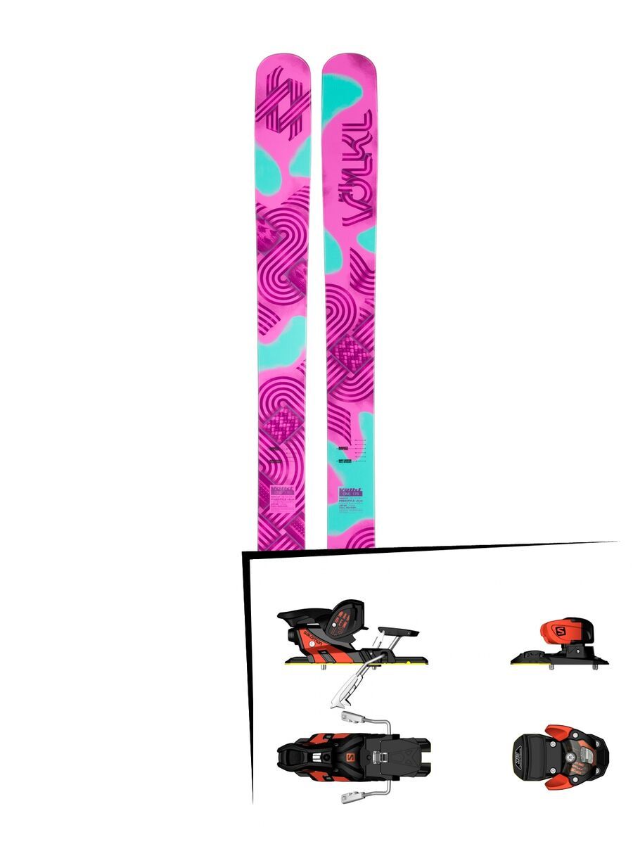 Völkl Set: One Pink 2016 + Salomon Warden MNC 13 - Bild 1