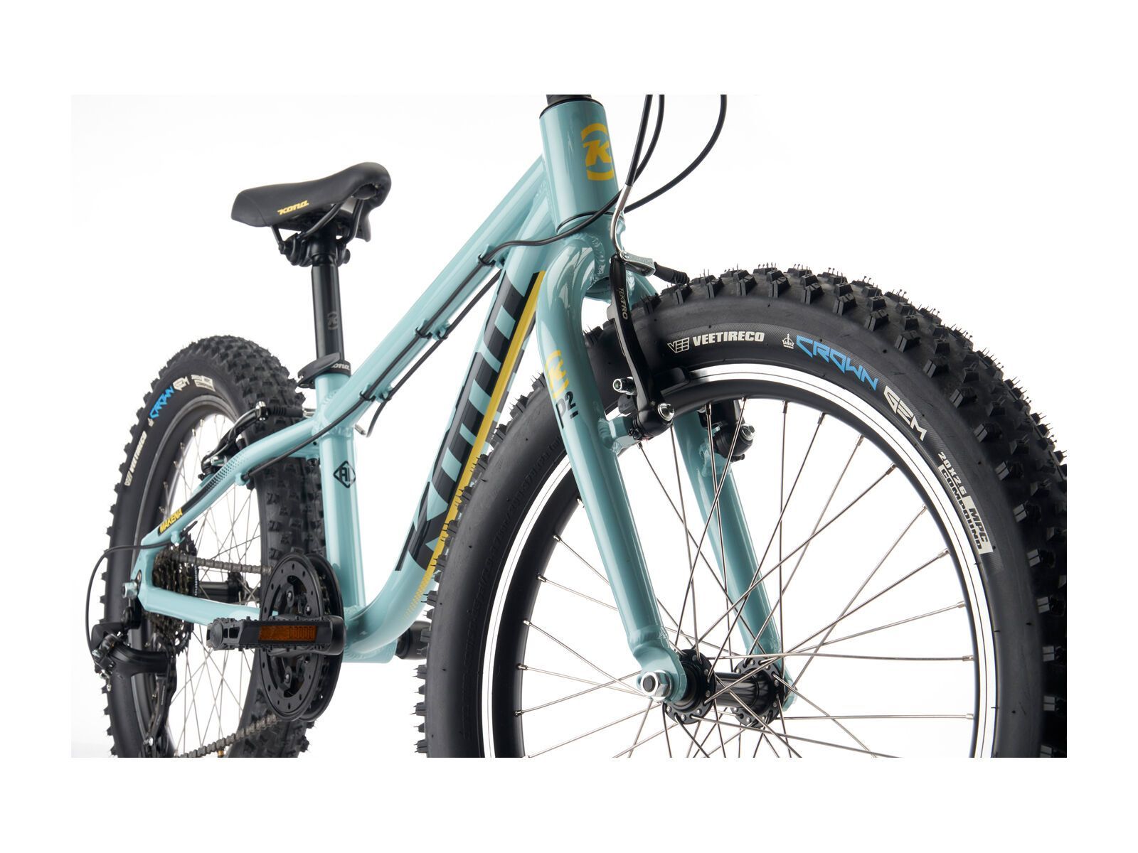 Kona Makena, gloss harbor grey w/ charcoal & butter decals - Bild 3