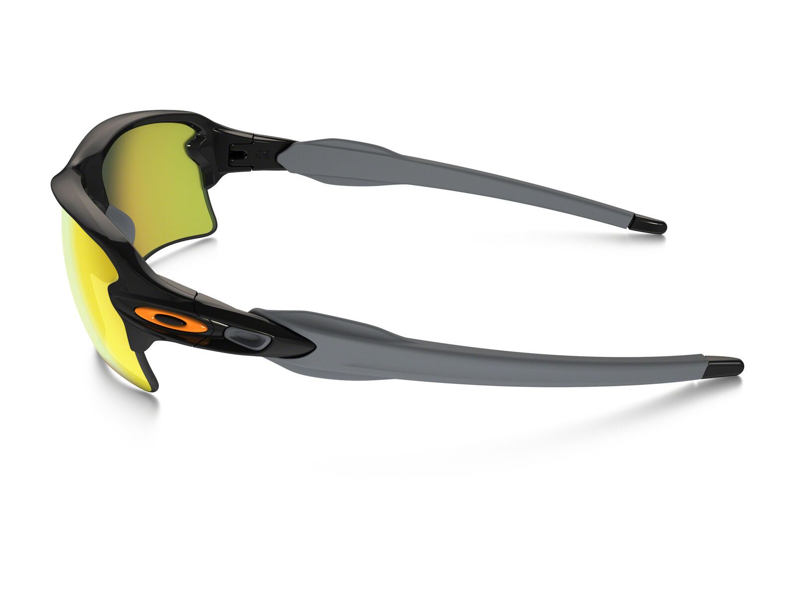 Oakley Flak 2.0 XL Team Colors, polished black/Lens: fire iridium - Bild 4