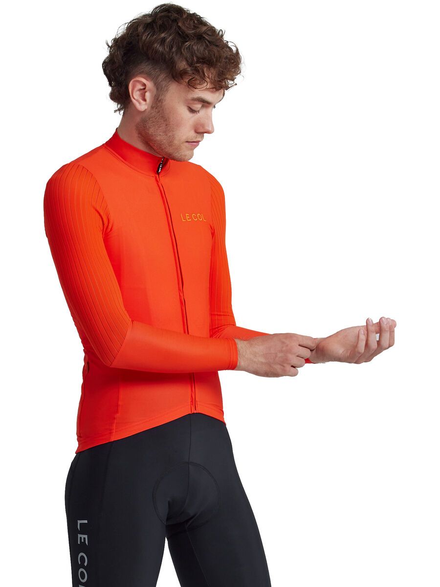 Le Col Pro Aero Long Sleeve Jersey, red - Bild 4