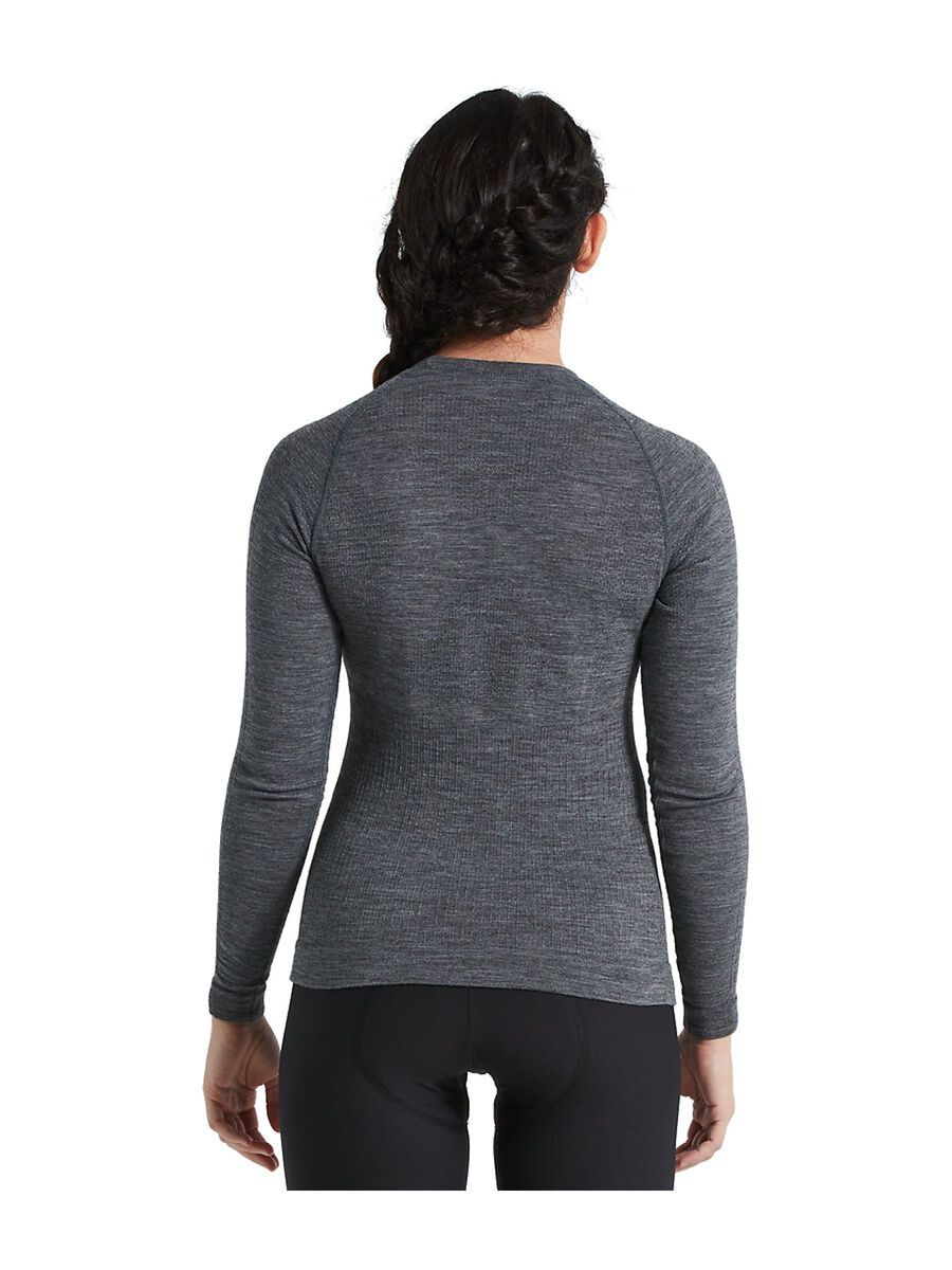 Specialized Women's Merino Seamless Long Sleeve Base Layer, grey - Bild 2