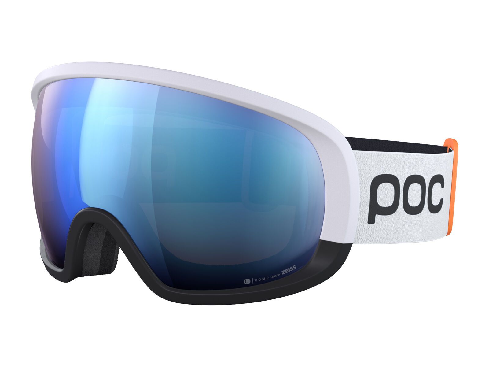 POC Fovea Race Clarity Hi. Int. Partly Sunny Blue, hydrog. white/urani. black - Bild 1