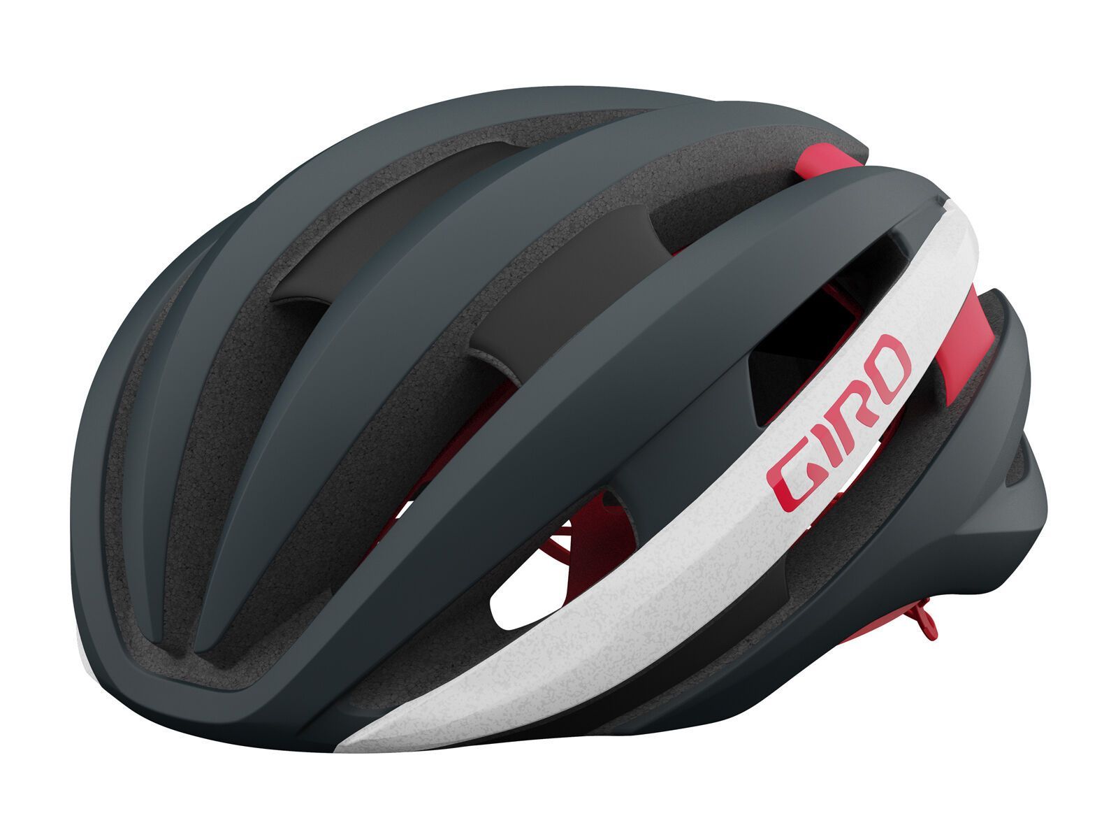 Giro Synthe II MIPS, matte portaro grey/white/red - Bild 1